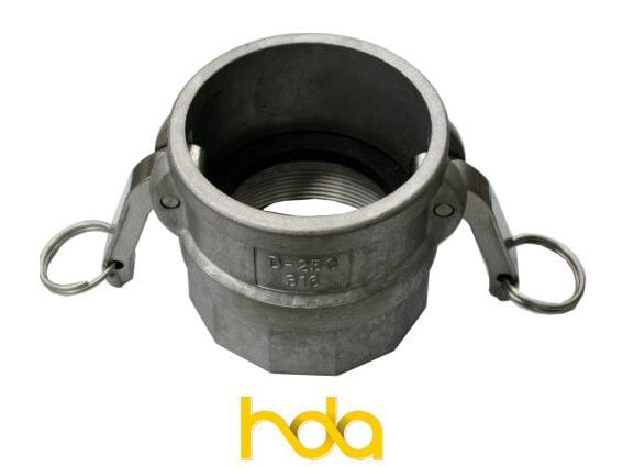 Stainless Steel Type-D Camlock. Female Coupler X Female Bsp Thread Stainless Steel Type-D Camlock. Female Coupler X Female Bsp Thread