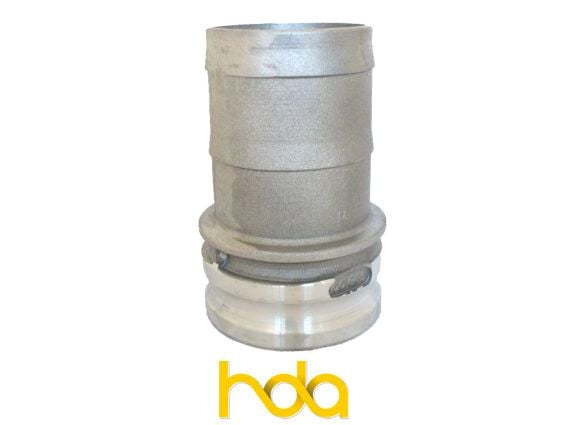 Aluminium Type-E Camlock. Male Adaptor X Hosetail. Aluminium Type-E Camlock. Male Adaptor X Hosetail.