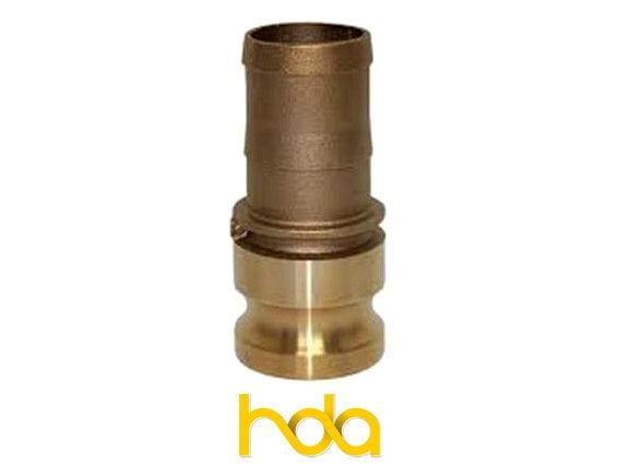 Brass Type-E Camlock. Male Adaptor X Hosetail. Brass Type-E Camlock. Male Adaptor X Hosetail.