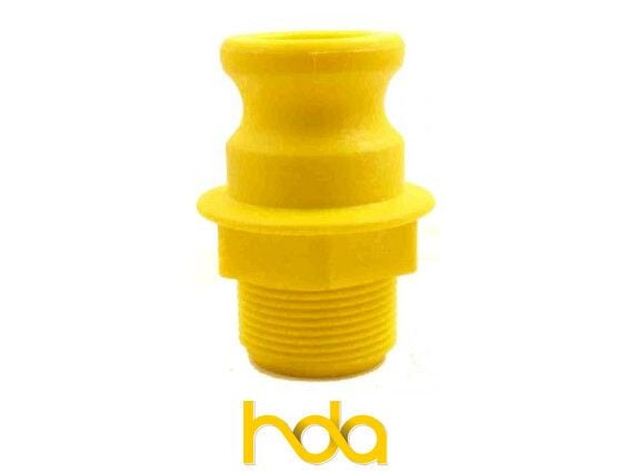 Nyglass Type-F Camlock. Male Adaptor X Male Bsp Thread. Nyglass Type-F Camlock. Male Adaptor X Male Bsp Thread.