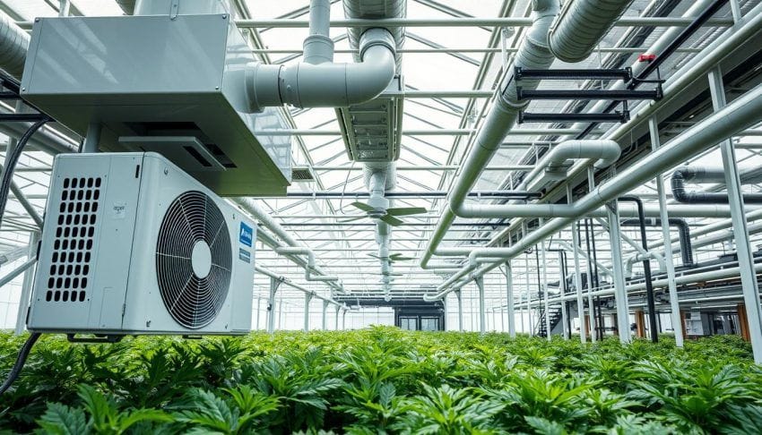 Designing & Optimizing Commercial Greenhouse HVAC Systems for Cannabis Growers: A Complete Guide