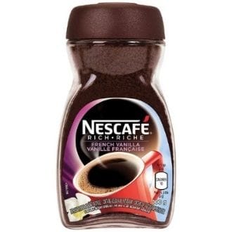 NESCAFE INSTANT COFFEE RICH VANILLA 12X100G