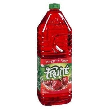 FRUITE' DRINK STRAWBERRY 6X2L (80/SKID) 20/TIE