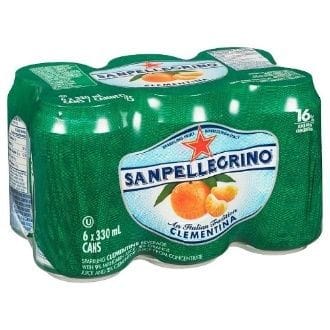 SAN PELLEGRINO - CLEMENTINA (CLEMENTINE) 4X(6X330ML) CAN (156/SKID)