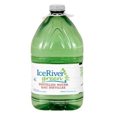 ICE RIVER DISTILLED WATER 4X4L (64/SKID)