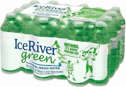 ICE RIVER GREEN SPRING WATER 24X500ML (84/SKID)