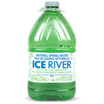 ICE RIVER SPRING WATER 4X4L (64/SKID)