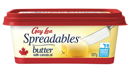 GAY LEA BUTTER SPREADABLE 20X227G [RED]