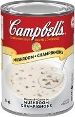 CAMPBELL'S CONDENSED SOUP - CREME OF MUSHROOM 48X284ML (60/SKID)