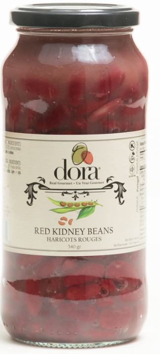 DORA REAL GOURMET RED KIDNEY BEANS 12X540G JAR