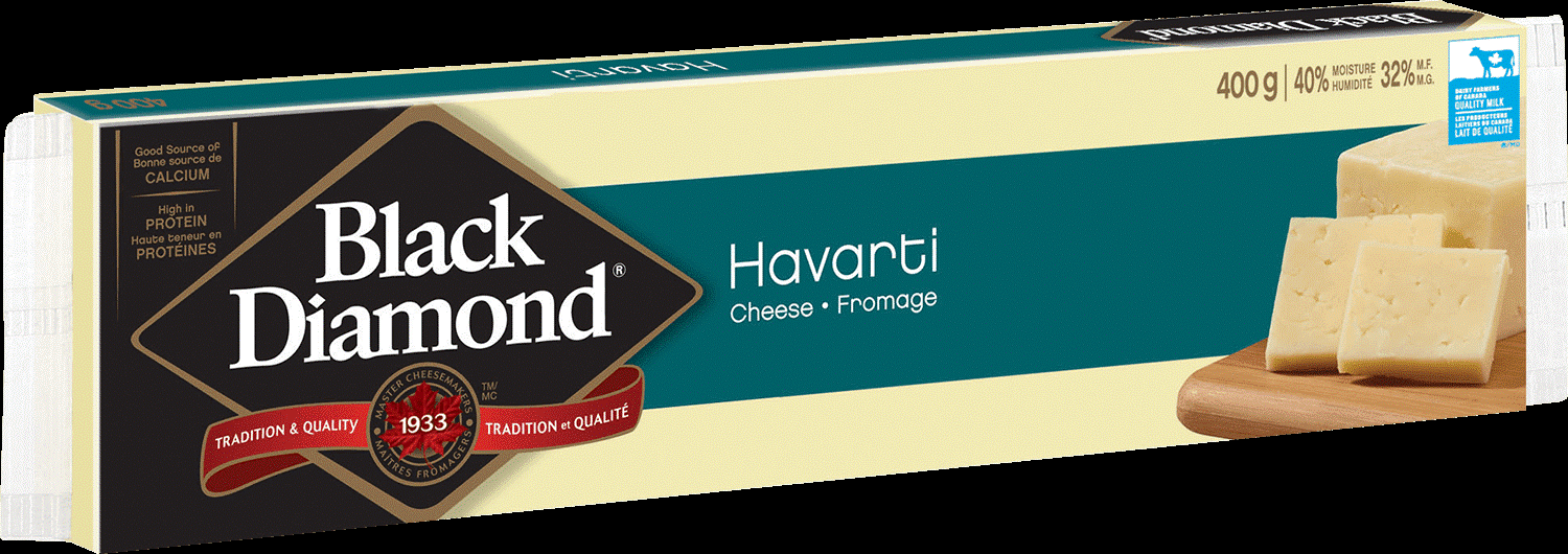 BLACK DIAMOND HAVARTI 21X400G