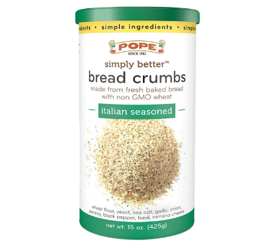 POPE BREAD CRUMB ITALIAN SEASON 12X425G (11/TI, 66/SKID)