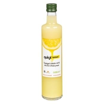 QUICKLEMON LEMON JUICE 6X500ML GLASS (364/SKID, 52/TI)