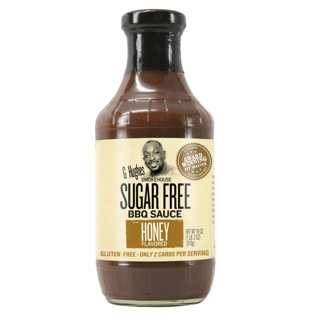 G HUGHES BBQ SAUCE HONEY BBQ 6X490ML (180/SKID)