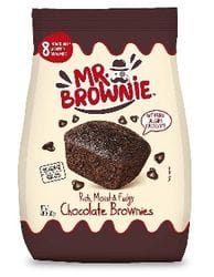MR. BROWNIE CHOC BROWNIES WITH BELGIAN CHOCOLATE 12X200G(8EA)