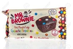 MR. BROWNIE GALACTIC CHOC BROWNIES WITH CANDIES 2X(12X50G)