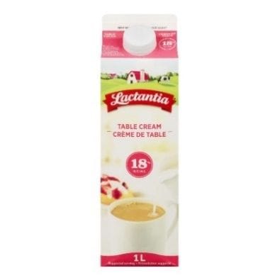 LACTANTIA 18% TABLE CREAM 1L (16/CS)