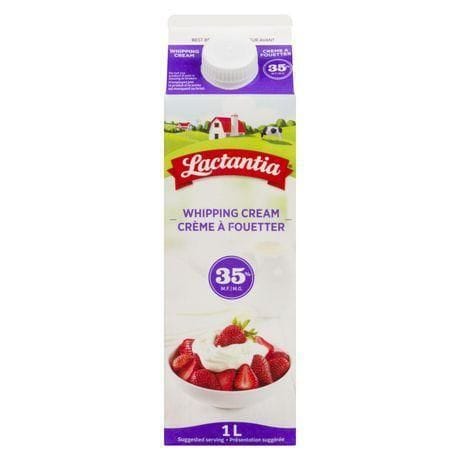 LACTANTIA 35% WHIPPING CREAM 1L (16/CS)