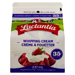 LACTANTIA 35% WHIPPING CREAM 237ML (16/CS)