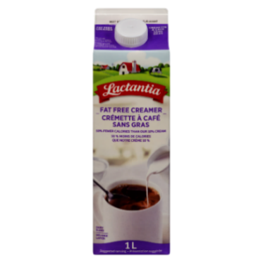 LACTANTIA FAT FREE CREAM 1L (16/CS)