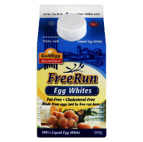 GOLDEGG FREE RUN EGG WHITE 12X500G