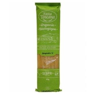 PASTA TOSCANA ORGANIC SPAGHETTI 12X454G (130/SKID)