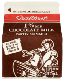 SEALTEST 1% CHOC 237ML (48/CS)