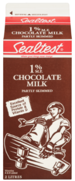 SEALTEST 1% CHOC 2L (9/CS)