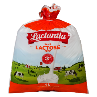 LACTANTIA LACTOSE FREE HOMO 4L (4/CS)