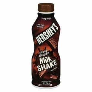 HERSHEY'S MILKSHAKE CHOC 6X350ML