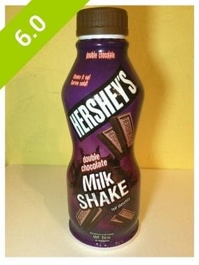 HERSHEY'S MILKSHAKE DOUBLE CHOC 6X350ML