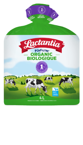 LACTANTIA PURFILTRE ORGANIC 1% 4L (4/CS)