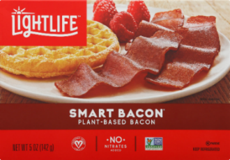 LIGHTLIFE SMART BACON VEGGIE BACON STRIPS 12X142G