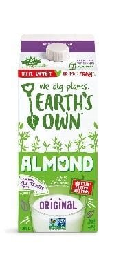 EARTH'S OWN ALMOND ORIGINAL 6X1.89L (80/SKID)