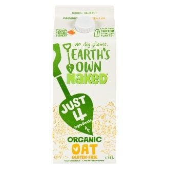 EARTH'S OWN NAKED ORGANIC OAT 6X1.75L (16/TI)