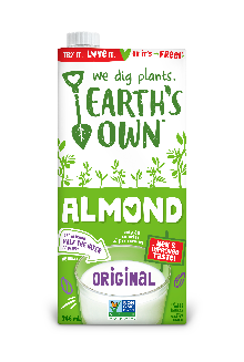 EARTH'S OWN SO FRESH ALMOND ORIGINAL 12X946ML (75/SKID)