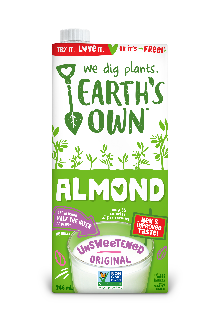 EARTH'S OWN SO FRESH ALMOND UNSWT ORIGINAL 12X946ML (75/SKID)