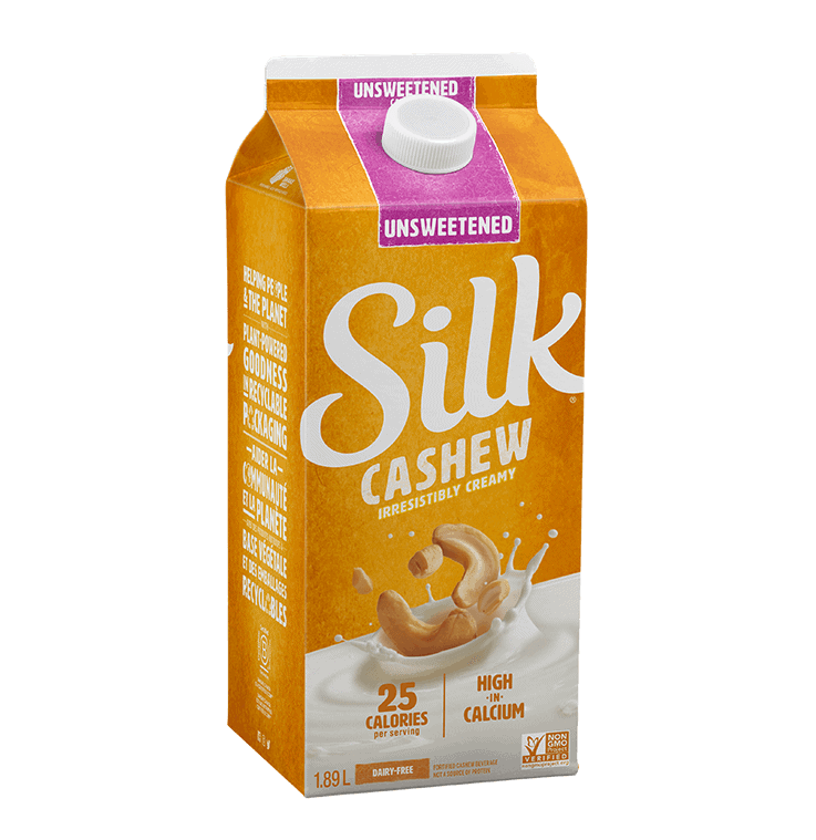 SILK CREAMY CASHEW UNSWT 1.89L (6/CS)