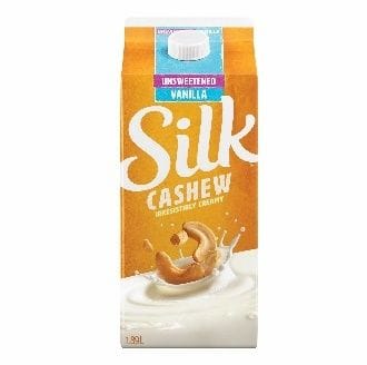 SILK CREAMY CASHEW UNSWT VANILLA 6X1.89L