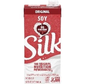 SILK ORGANIC SOY ORIGINAL 12X946ML-UHT