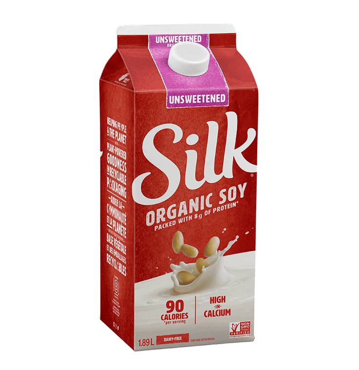 SILK ORGANIC SOY UNSWT 1.89L (6/CS)