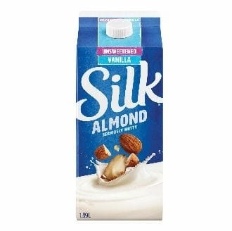 SILK TRUE ALMOND UNSWT VAN 1.89L (6/CS)