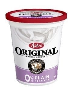 ASTRO 0% FF PLAIN 750G (6/CS)