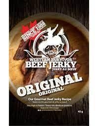 WESTERN SURVIVOR BEEF JERKY - ORIGINAL 45 G/ 12