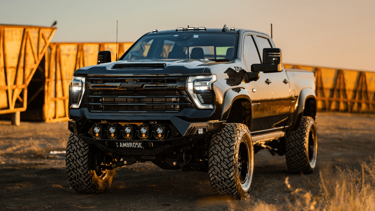 Custom Chevrolet Silverado build by Pro 4x4 Australia