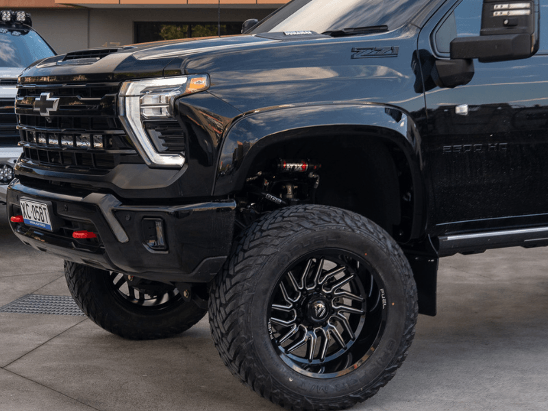 Pro4x4 Black Silverado 2500HD Build Side Of Vehicle