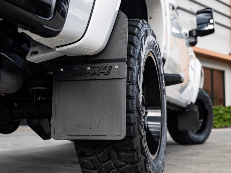 Pro 4x4 Australia custom mudflap on Chevrolet Silverado 2500HD