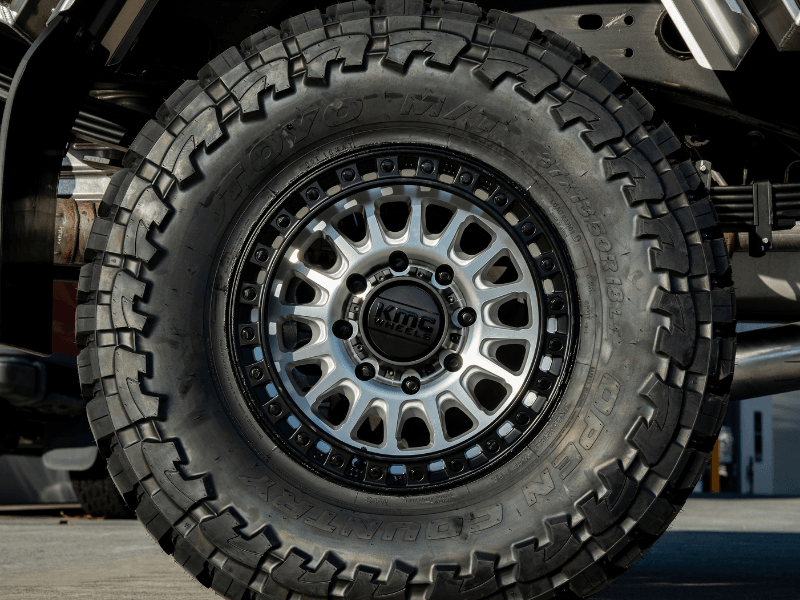 Close Up Chevrolet Silverado 2500HD KMC IMS Wheel