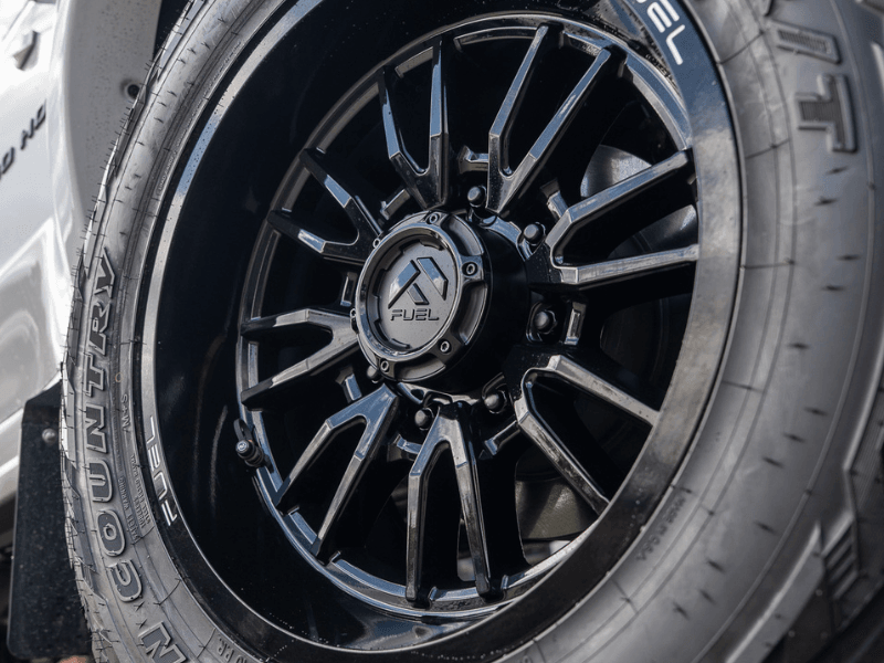 Pro 4x4 custom wheel and tyre package on Chevrolet Silverado 2500HD