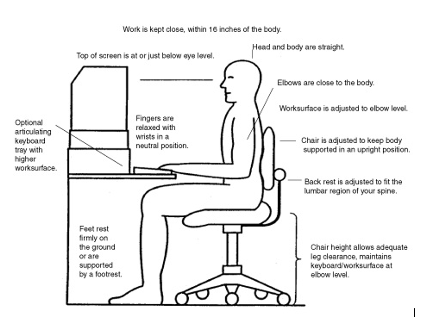 Ergonomics for children and teens